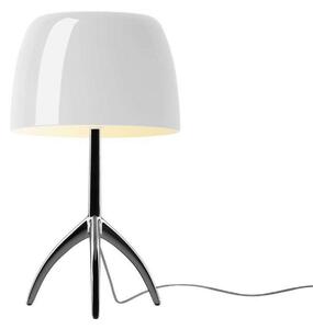 Asztali lámpa Foscarini, dimmable, Fehér, Nappali, Alumínium