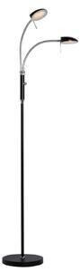 Állólámpa Halo Design, dimmable, Fekete, Nappali, Fém