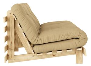 Sárga kinyitható kanapé 160 cm Roots - Karup Design