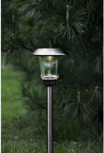 Granada ezüstszínű kerti LED lámpa - Star Trading