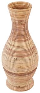 Dekor váza TRINISA Rattan 70 cm Természetes