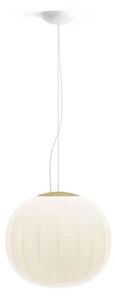 Függőlámpa Luceplan, dimmable, Arany / Sárgaréz, Nappali, Üveg