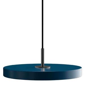 Asteria Függőlámpa Mini Petrol Blue/Black Top