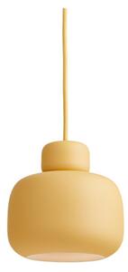 Függőlámpa Woud, Stone, dimmable, Sárga, Konyha, Fém, Dizájn