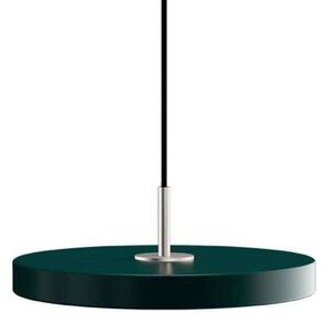 Asteria Függőlámpa Mini Forest Green/Steel Top