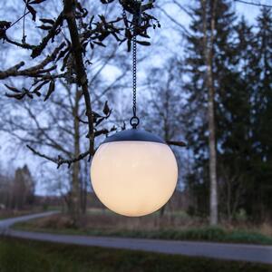 Globus kültéri függő napelemes lámpa, ø 20 cm - Star Trading