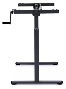 Állítható magasságú asztal Liftor Entry - fekete