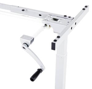 Állítható magasságú asztal Liftor Entry - fehér