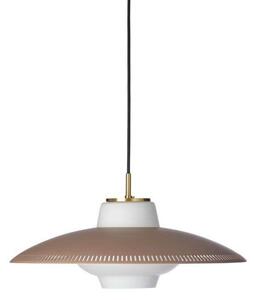 Függőlámpa Warm Nordic, Opal Shade, dimmable, Barna / Rozsdabarna, Étkező, Fém, Skandináv
