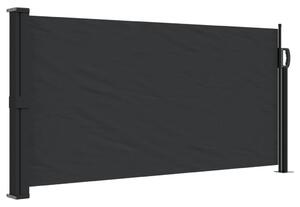 VidaXL fekete behúzható oldalsó napellenző 100 x 300 cm