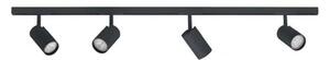 Designline Tube Kit 4 sínkészlet, 2 m, fekete – Antidark