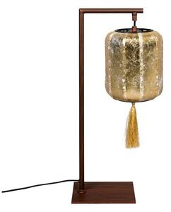 Asztali lámpa barna-arany színben Suoni - Dutchbone