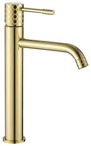Rea Lungo Diamond, magas mosdócsaptelep h-300, fényes arany, REA-B8995