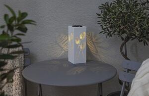 Albaleaf fehér fém napelemes világító LED dekoráció - Star Trading