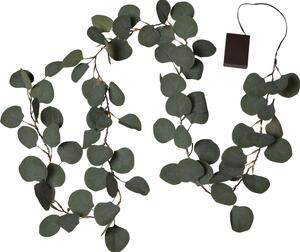 Eucalyptus zöld világító LED dekoráció, hosszúság 1,8 m - Star Trading