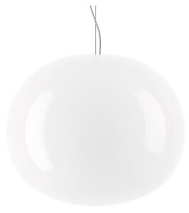 Függőlámpa Lodes, dimmable, Fehér, Étkező, Üveg