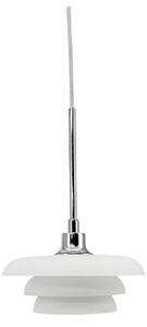 Függőlámpa Dyberg Larsen, Ava, dimmable, Fehér, Nappali, Üveg, Modern