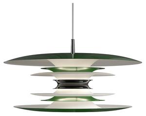 Függőlámpa Belid, dimmable, Zöld, Nappali, Fém
