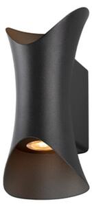 Fali Lámpa SLV, dimmable, Fekete, Alumínium