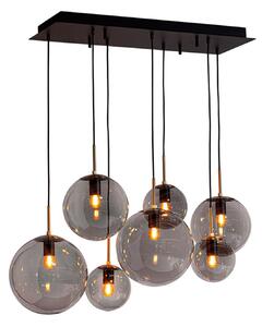 Függőlámpa By Rydéns, Laura, dimmable, Szürke, Nappali, Üveg, Modern