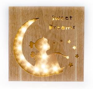 Sweet Dreams fából készült dekorációs világítás - Dakls