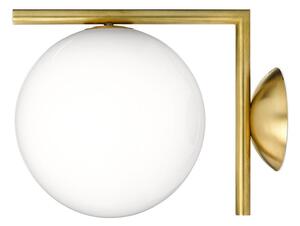 Fali Lámpa FLOS, IC C/W1, dimmable, Arany / Sárgaréz, Nappali, Üveg, Dizájn