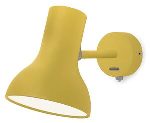 Fali Lámpa Anglepoise, Type 75 Mini, dimmable, Sárga, Nappali, Fém, Dizájn