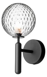 Fali Lámpa Nuura Aps, Miira Wall, dimmable, Fekete, Nappali, Fém, Dizájn