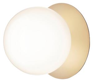 Fali Lámpa Nuura Aps, Liila 1 Large, dimmable, Arany / Sárgaréz, Nappali, Üveg, Dizájn