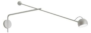 Fali Lámpa Artemide, Ixa, dimmable, Szürke, Nappali, Fém, Dizájn