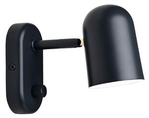Fali Lámpa Northern, Buddy wall, dimmable, Fekete, Nappali, Fém, Skandináv
