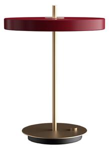 Asztali lámpa UMAGE, Asteria Table, dimmable, Piros, Nappali, Alumínium, Dizájn