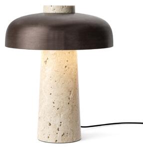 Asztali lámpa Audo Copenhagen, Reverse, dimmable, Bézs, Nappali, Kő, Dizájn