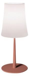 Asztali lámpa Foscarini, Birdie Easy, Piros, Nappali, Fém, Dizájn