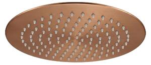 Kerek esőztető zuhanyfej REA JS-P014BRG 25cm Brush Copper