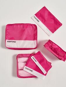 Sinsay - Utazási rendszerező készlet Pantone 9 pack - élénkpink