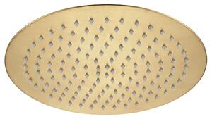 Kerek esőztető zuhanyfej REA JS-P014BG 30cm Brush Gold