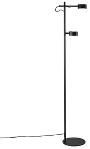 Állólámpa Nordlux, Clyde, dimmable, Fekete, Nappali, Fém, Modern