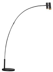 Állólámpa By Rydéns, Puls, dimmable, Fekete, Nappali, Fém, Modern