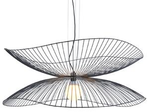 Függőlámpa Forestier, Libellule L, dimmable, Fekete, Nappali, Fém, Dizájn