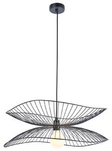 Függőlámpa Forestier, Libellule S, dimmable, Fekete, Nappali, Fém, Dizájn