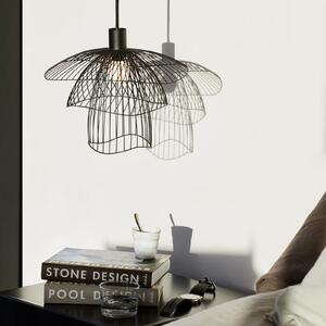 Függőlámpa Forestier, Papillon XS, dimmable, Fekete, Nappali, Fém, Dizájn