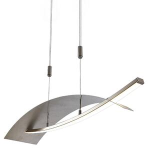 Függőlámpa Lucande, Marija, dimmable, Fémes, Nappali, Fém, Modern