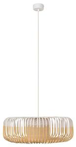 Függőlámpa Forestier, Bamboo Light XL, dimmable, Fehér, Nappali, Bambusz, Dizájn