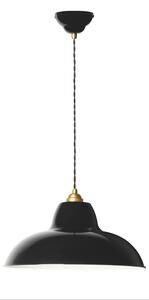 Függőlámpa Anglepoise, Original 1227 Brass Midi Wide, dimmable, Fekete, Nappali, Fém, Dizájn