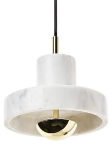 Függőlámpa Tom Dixon, Stone, dimmable, Fehér, Nappali, Márvány, Dizájn