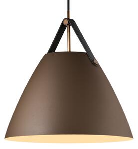 Függőlámpa DFTP by Nordlux, Strap, dimmable, Barna / Rozsdabarna, Nappali, Fém, Skandináv