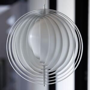Függőlámpa Verpan, Moon, dimmable, Fehér, Nappali, Fém, Dizájn