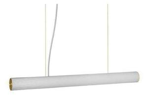 Függőlámpa ferm LIVING, Vuelta 100, dimmable, Fehér, Nappali, Üveg, Dizájn