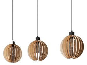 Függőlámpa Envostar, Clay, dimmable, Fa, Folyosó, Fa, Skandináv